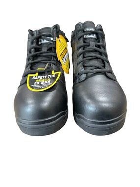 Original S.W.A.T Metro Air Steel Toe Work Boots Black Women 8 Men 6.5 NWT